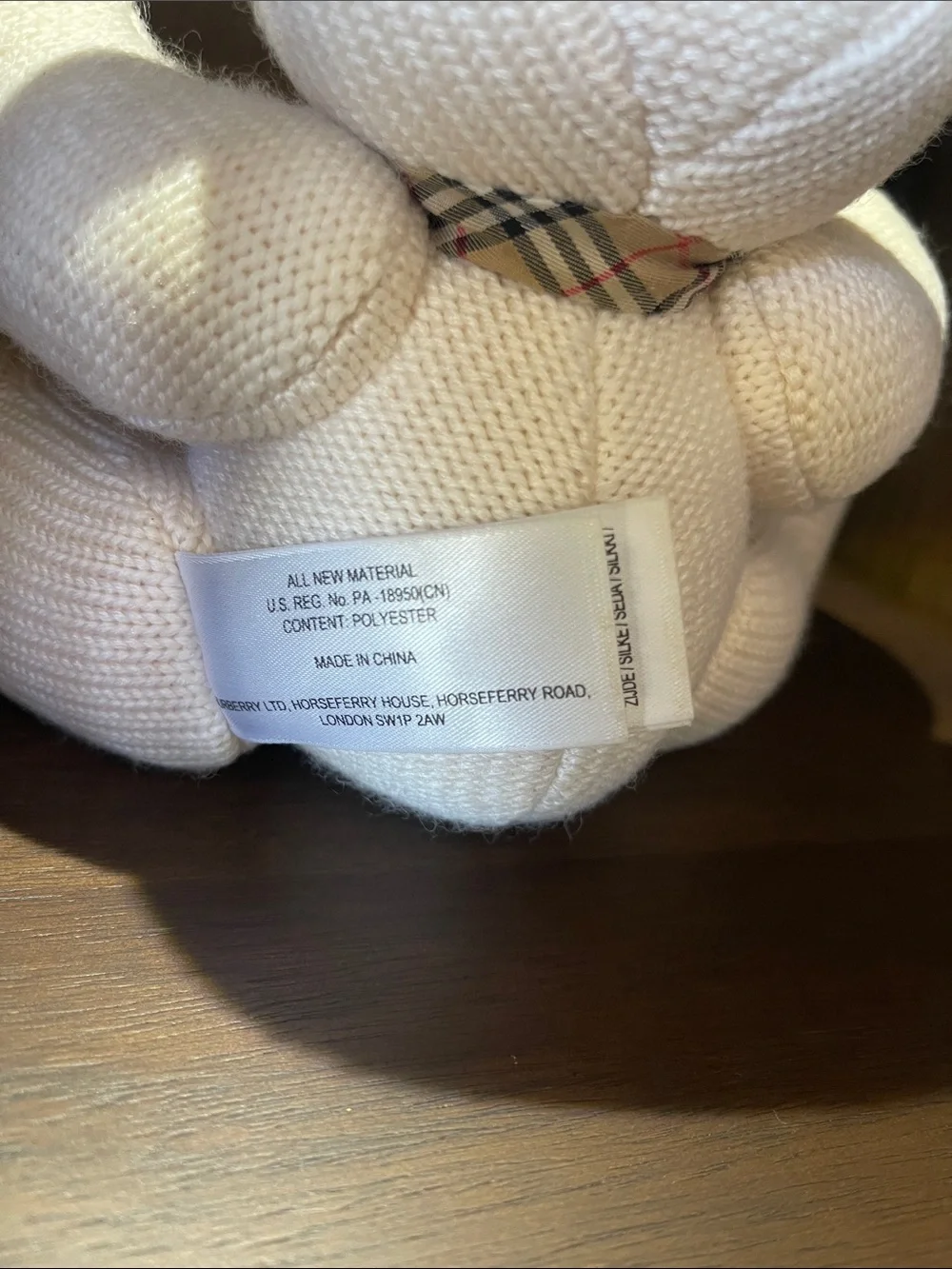 Burberry charming thomas